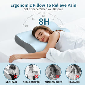 Polovo memory foam core close-up highlighting responsive contour support.