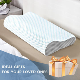 Breathable mesh sides promote moisture management for overnight comfort.