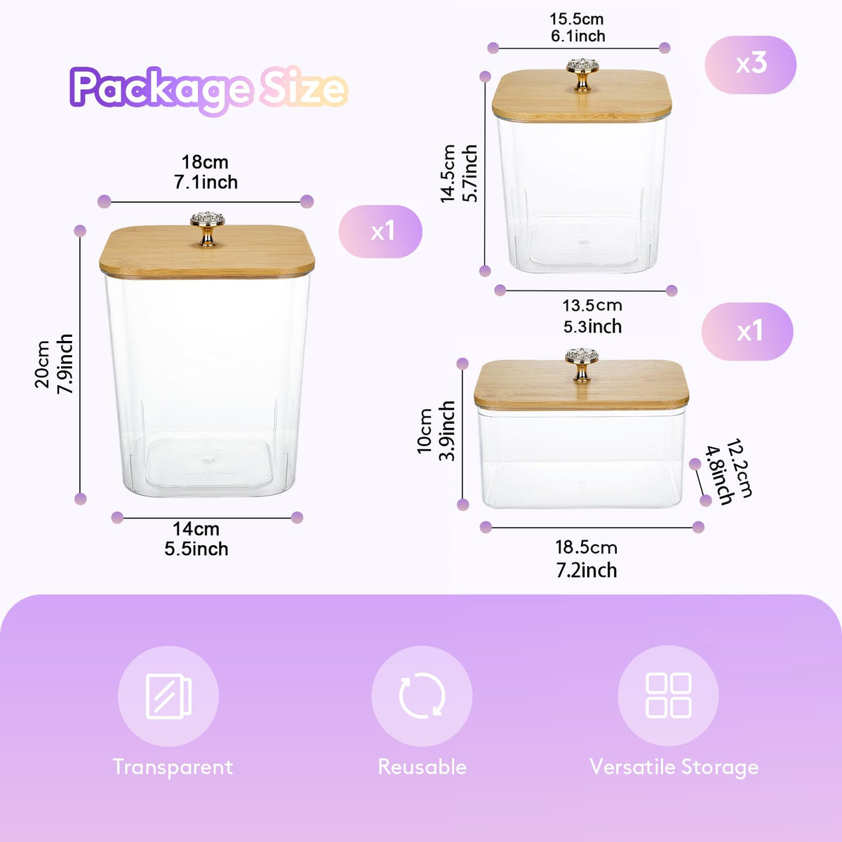 POLRAI PVC labels and drawer handles aid organization