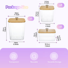 POLRAI PVC labels and drawer handles aid organization