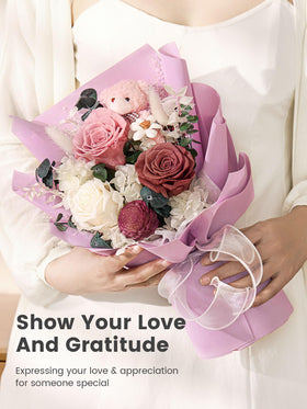 Polylove bear gift box accentuates elegant home decor for special occasions
