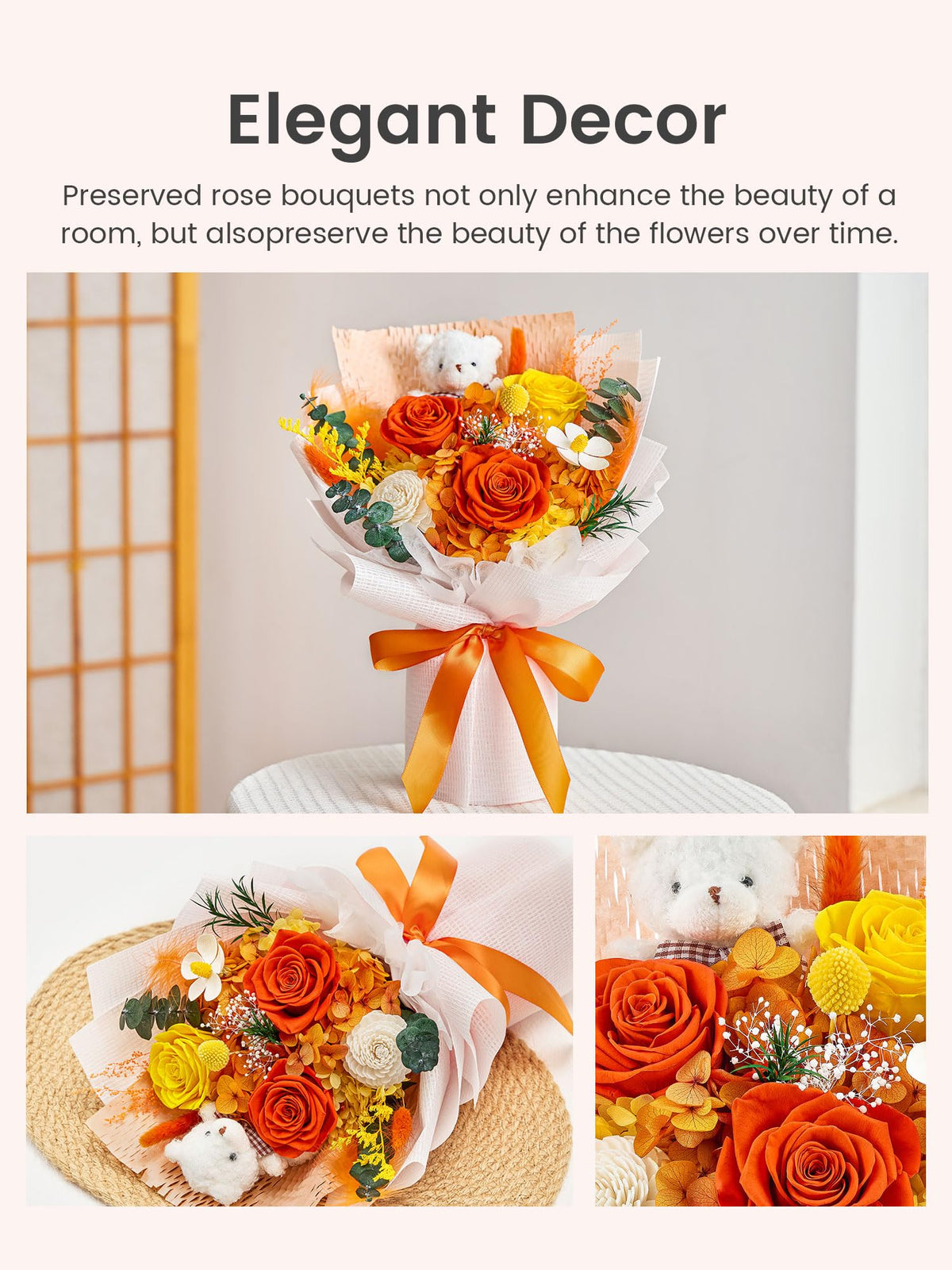 Polylove Forever Flower Bouquet offers zero-maintenance beauty for busy gifting.