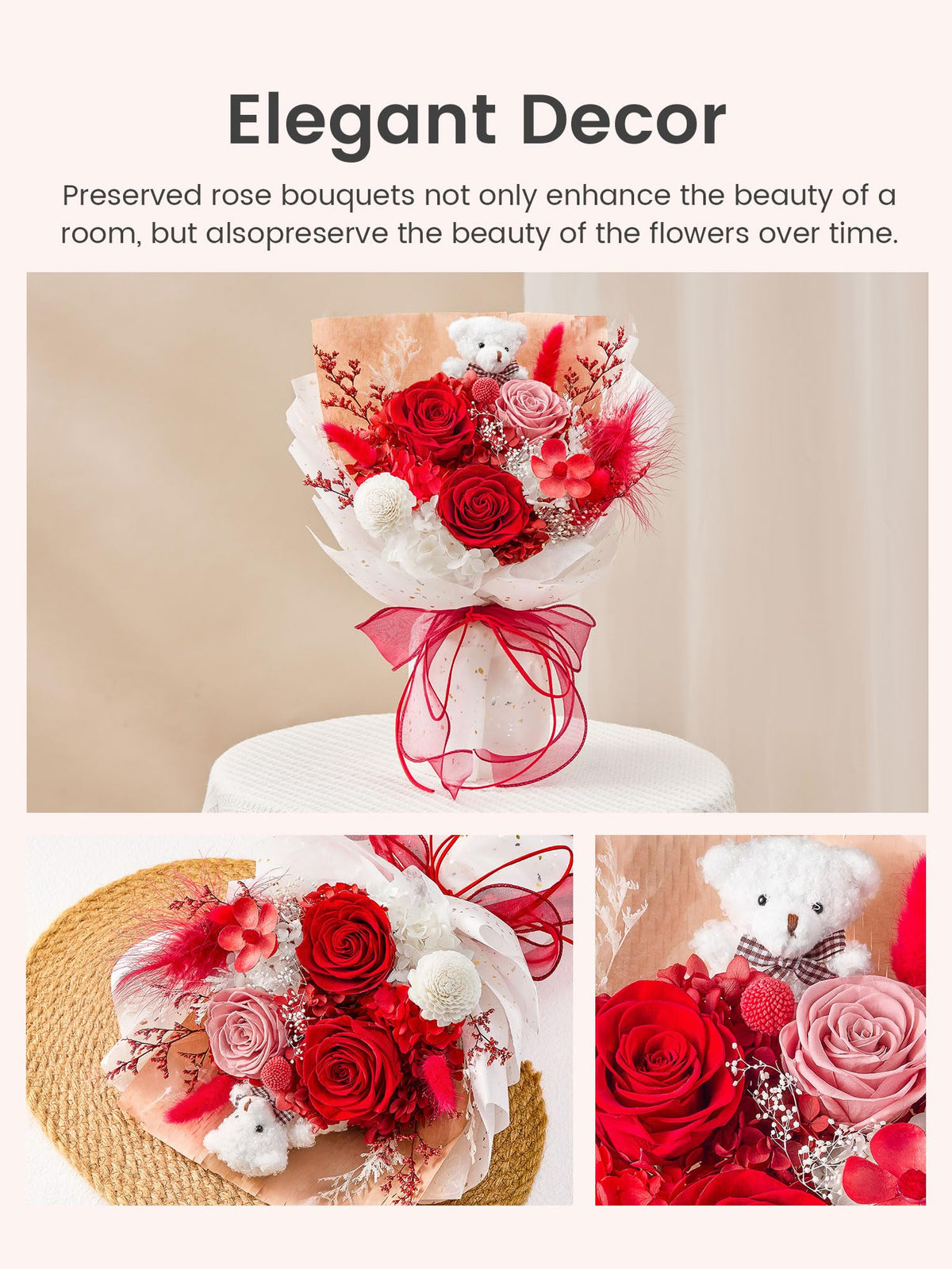 Polylove no-maintenance roses offer year-long brightness without daily care.