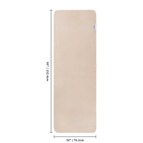 POLYTE lint-free waffle towel performing clean, low-debris drying in a towel set.