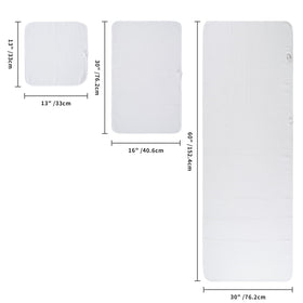 POLYTE waffle hand towel 16x30, plush and highly absorbent.
