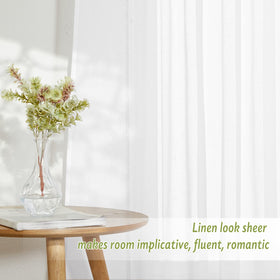 PONY DANCE pair shows 52-inch width and 96-inch length for full coverage.