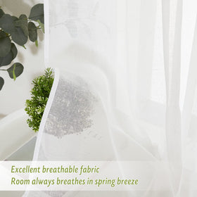 PONY DANCE rod-pocket and back-tab hanging demonstrates versatile window mounting.
