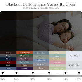 PONY DANCE bedroom scene with back tab and rod pocket for flexible installation