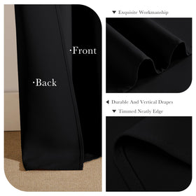 PONY DANCE blackout panels reducing noise for a calmer living space