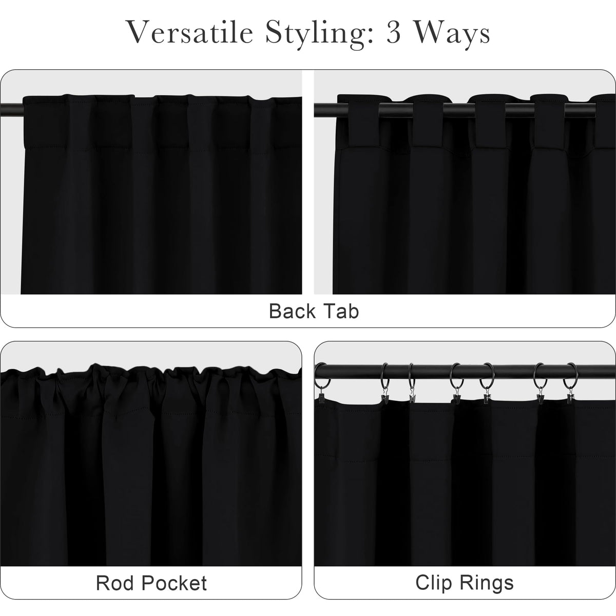 PONY DANCE curtains blocking UV rays for cooler rooms and privacy