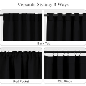 PONY DANCE curtains blocking UV rays for cooler rooms and privacy
