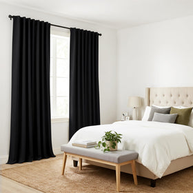 PONY DANCE 52 inch width panels offering broad coverage for larger windows