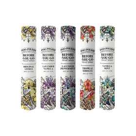 Poo-Pourri Original Citrus bottle ready for travel and odor control