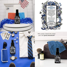 Poo-Pourri Royal Flush bottle with eucalyptus and spearmint for confident use