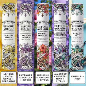 Poo-Pourri Tropical Hibiscus bottle brings tropical freshness on trips
