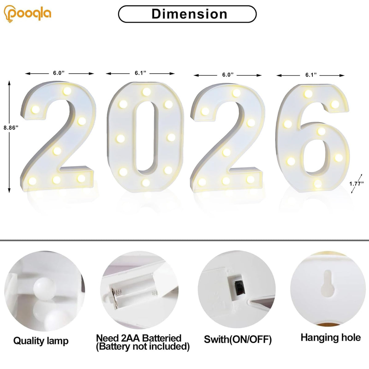 Pooqla class-of-2026 graduation decor adds radiant ambience for photo moments
