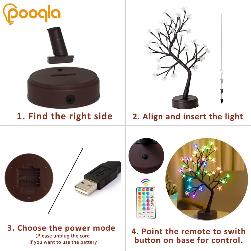 Pooqla desk tabletop decor adds festive glow to living spaces.