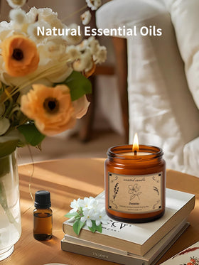 POOTES 100-hour soy wax burn enhances long-lasting ambiance