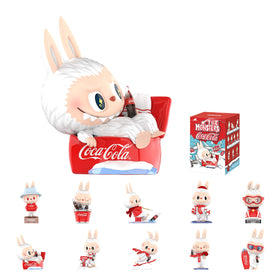 POP MART The Monsters Coca-Cola Series blind box front view, ideal for gifting.