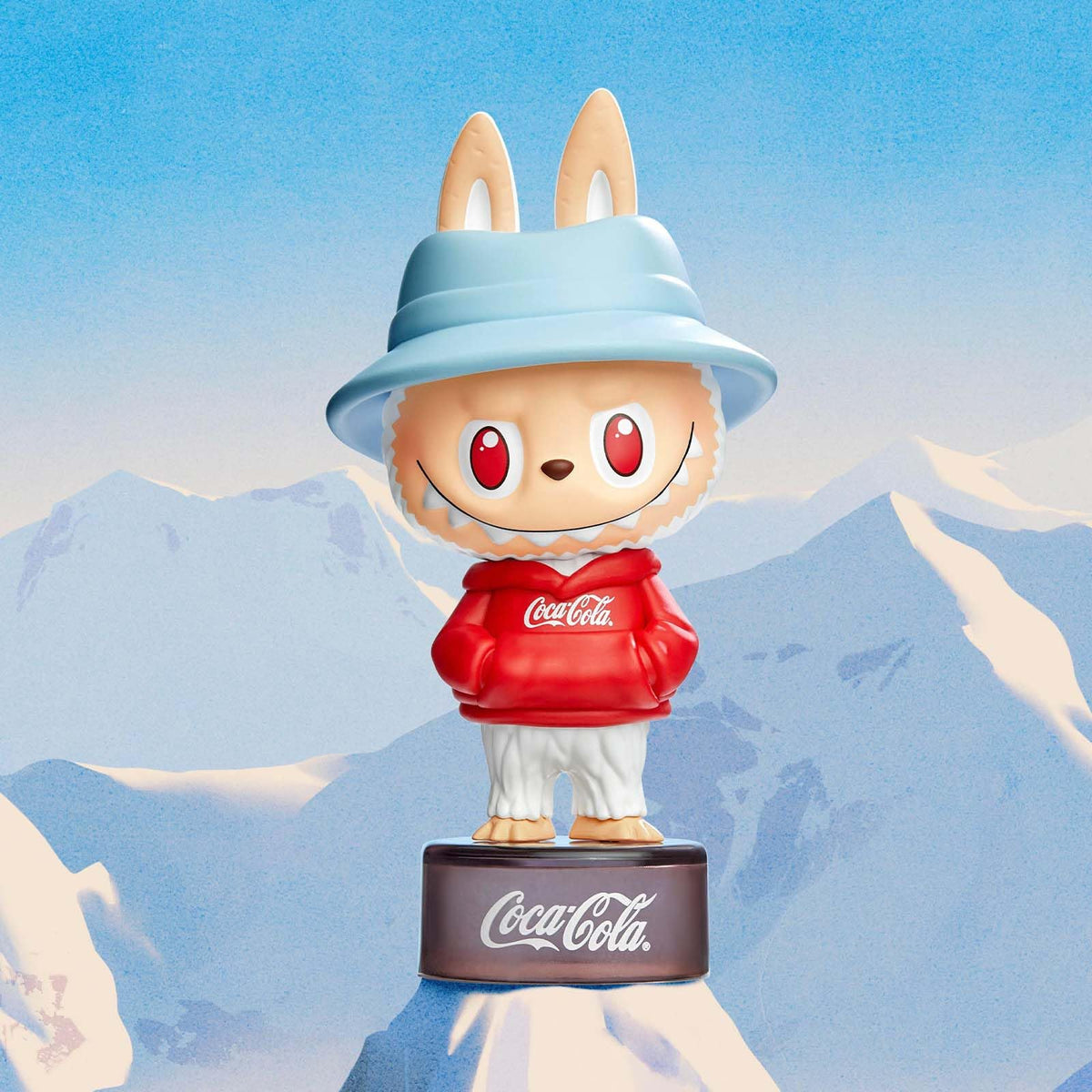 POP MART The Monsters Coca-Cola Series packaging insert with care guidance.