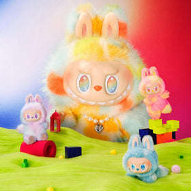 Party favors idea with POP MART Monsters Rock the Universe plush doll