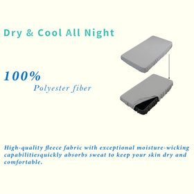 Popfavor fitted sheet with deep pockets and clips provides reliable nightly sleep support
