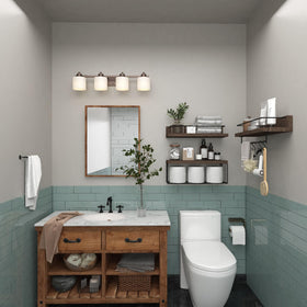 PopiShelves set of 3 wall shelves for versatile home organization.