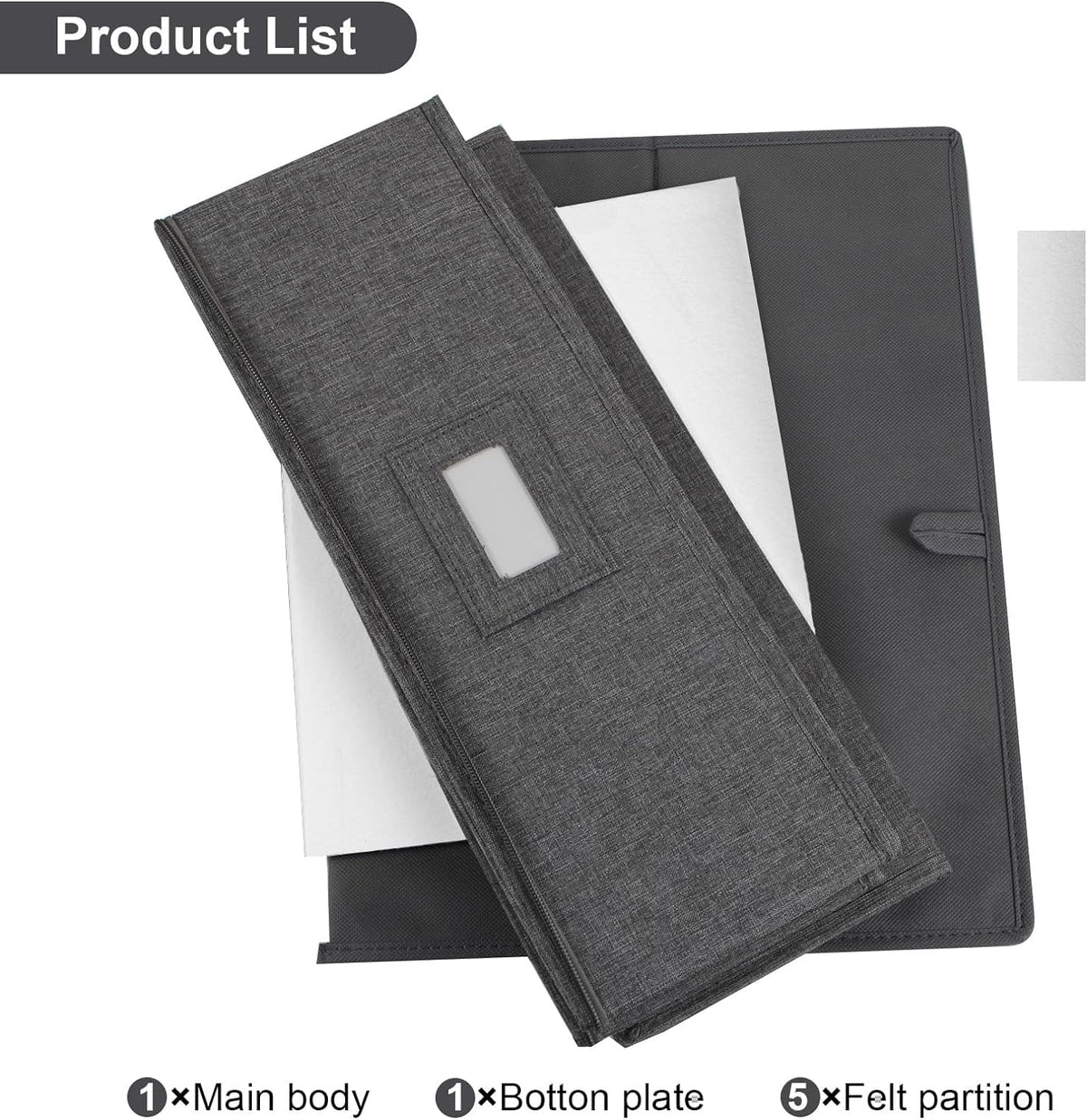 Popoly collapsible storage solution ready when not in use