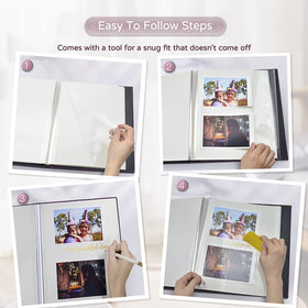 Popotop aluminum shaft binding keeps pages secure and durable.