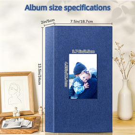 Popotop album holds 300 4x6 photos across 100 pockets for organized storytelling.