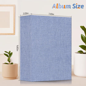 Popotop photo album 4x6 layout holds two photos per page for storytelling.