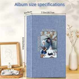 Popotop album features acid-free pages to protect photos over time.