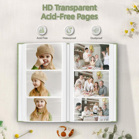 Popotop album pages are acid-free for photo preservation