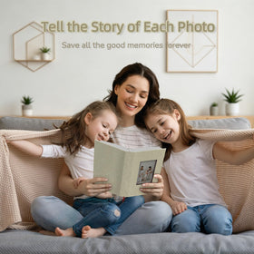 Popotop family-friendly photo album ideal for travel, weddings, and memories