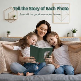 Popotop family-friendly album ideal for wedding, baby, and travel memories.