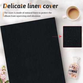 Popotop linen hardcover front adds refined gift-worthy look.