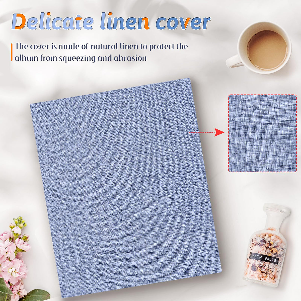 Popotop album with PVC-free, acid-free pages preserves photos longer.