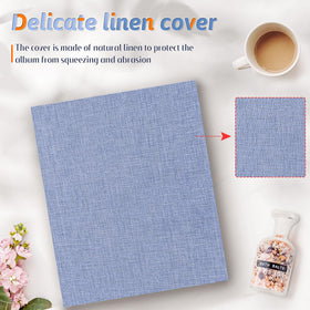 Popotop album with PVC-free, acid-free pages preserves photos longer.