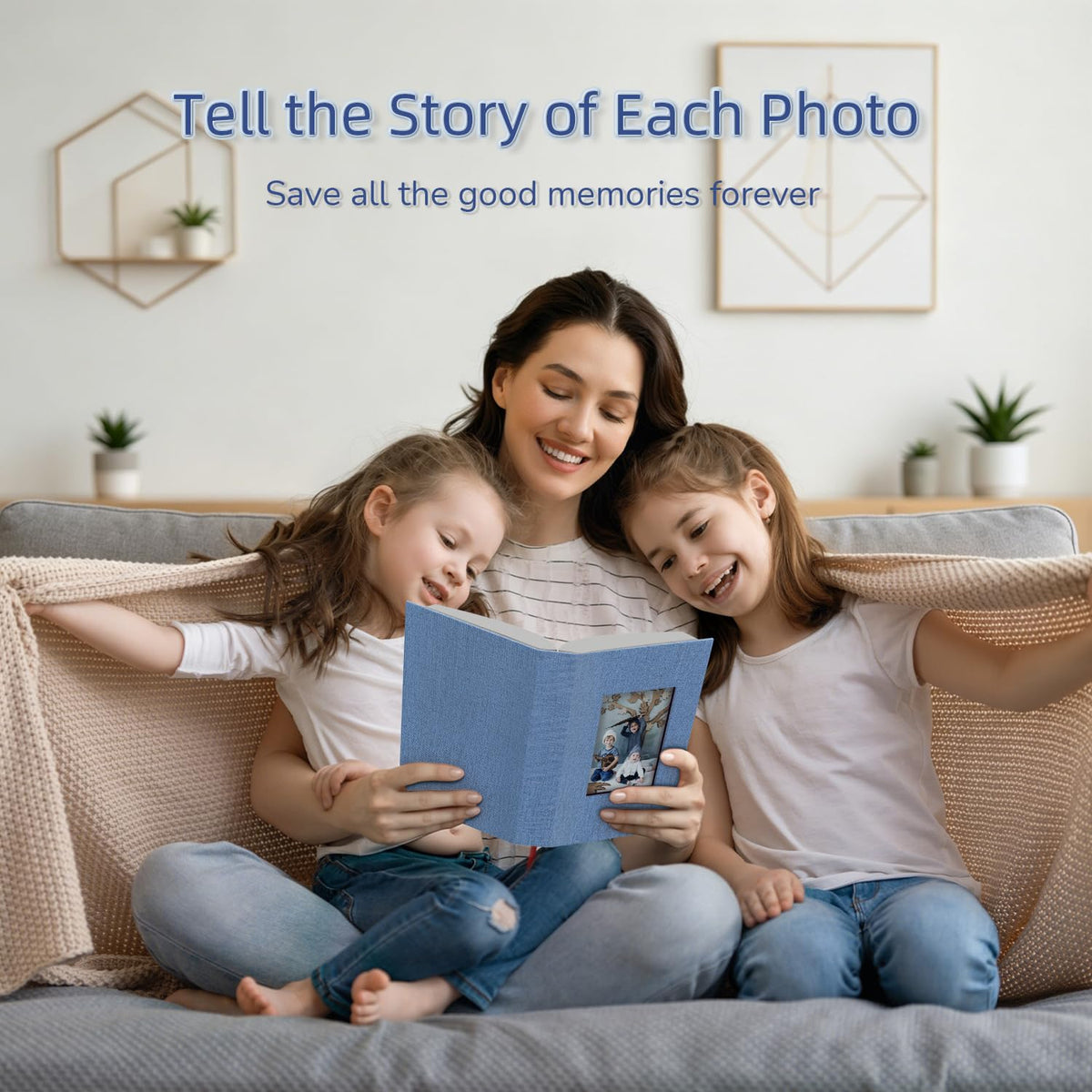 Popotop slip-in pocket design enables quick, damage-free photo insertion.