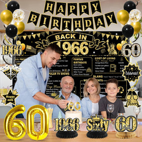 PopularLdo birthday card and candles add personal touches to the party.