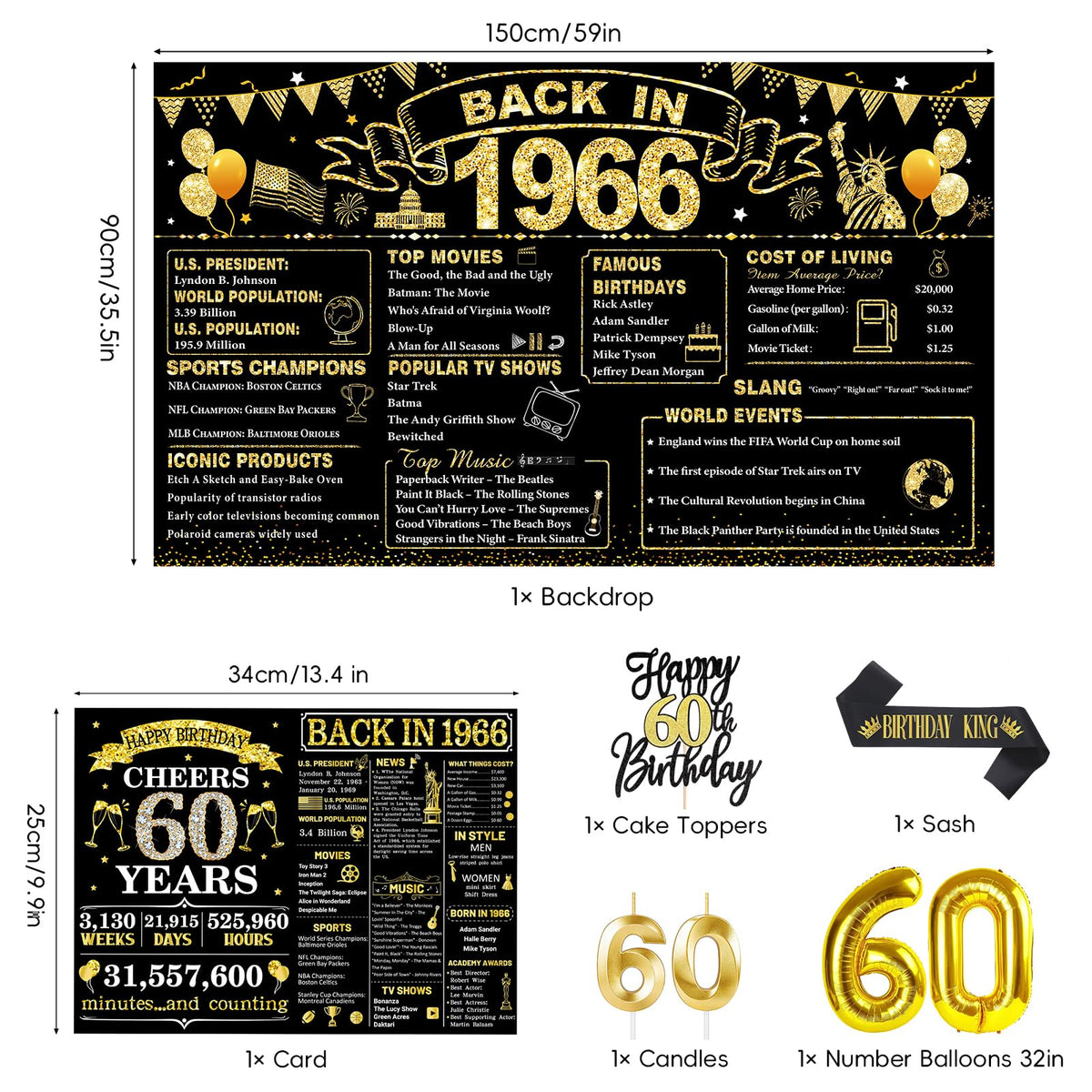 PopularLdo 60th sash for men adds a classy celebratory touch.