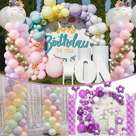 PopularLdo durable stainless steel stands support reusable party decor.