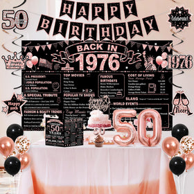 PopularLdo cake topper 50 adds a focal celebratory detail.