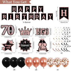 PopularLdo rose gold black crown adds regal flair