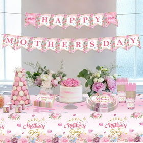 Poqirzan Mother’s Day napkins add color and simplify cleanup