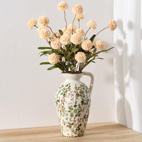 PORCER vase shelf-display highlights rustic charm ideal for shelves and mantels.