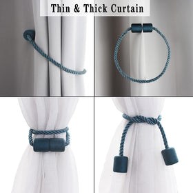 Porlau durable material curtain holdbacks resist wear and tear.