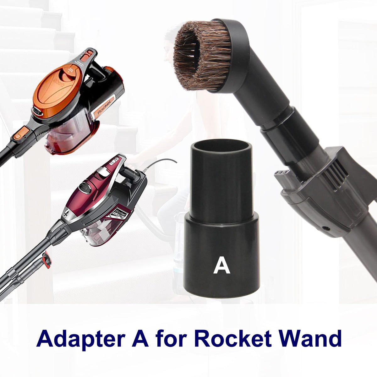 Portek detail brush for vents, trim, and small surfaces.