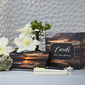 Portiche secure storage for memories with included collection box.