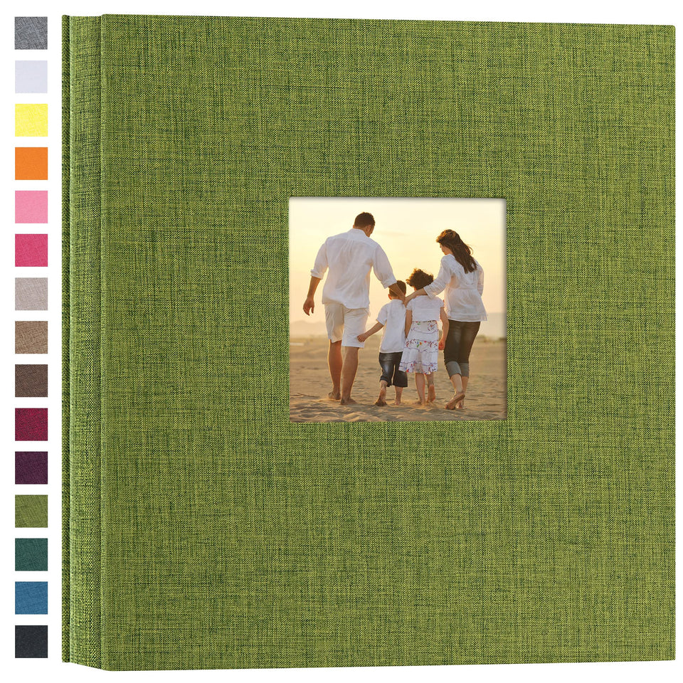Potricher cover: linen hardcover for durable memories.
